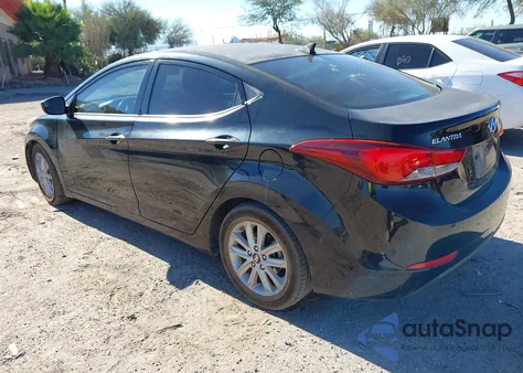 2014 Hyundai Elantra Se z USA, uszkodzony, nr VIN 5NPDH4AE0EH466162
